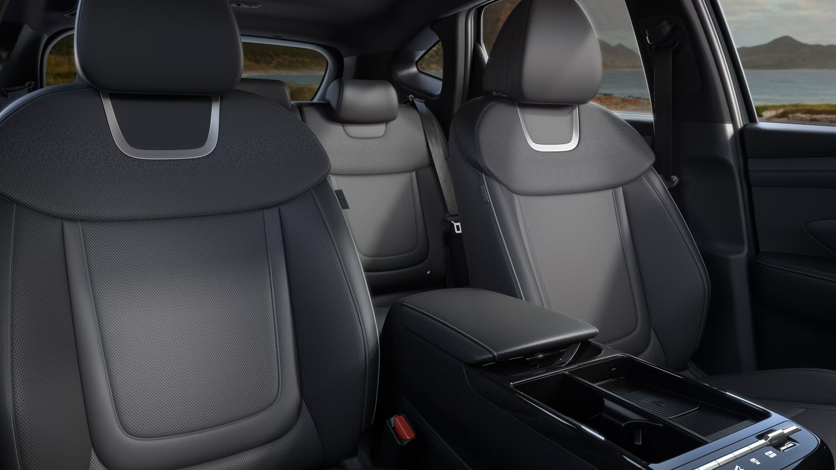 Hyundai TUCSON Interior 2024 Front Rear Seat PHEV T2P Beauty Edit 4X3